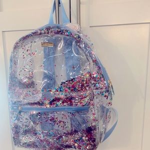Packed Party sequin confetti backpack